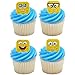 DecoPac SpongeBob SquarePants Mood Faces Rings SpongeBob Cupcake Decorations Featuring SpongeBob SquarePants Yellow 24 Pack - Image 3