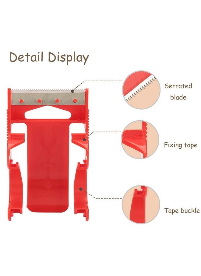 Keebor Packing Tape With Dispenser Keebor 12 Rolls Clear Shiping Packaging Tape For Mailing Wrapping Quiet Unwind 2'' X 32.8 Yd 1.5'' Core  - Image 4