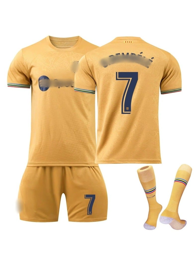 KUYING New Hot Sale Football Uniform Training Wear Quick Dry Soccer Jerseys  - Image 1