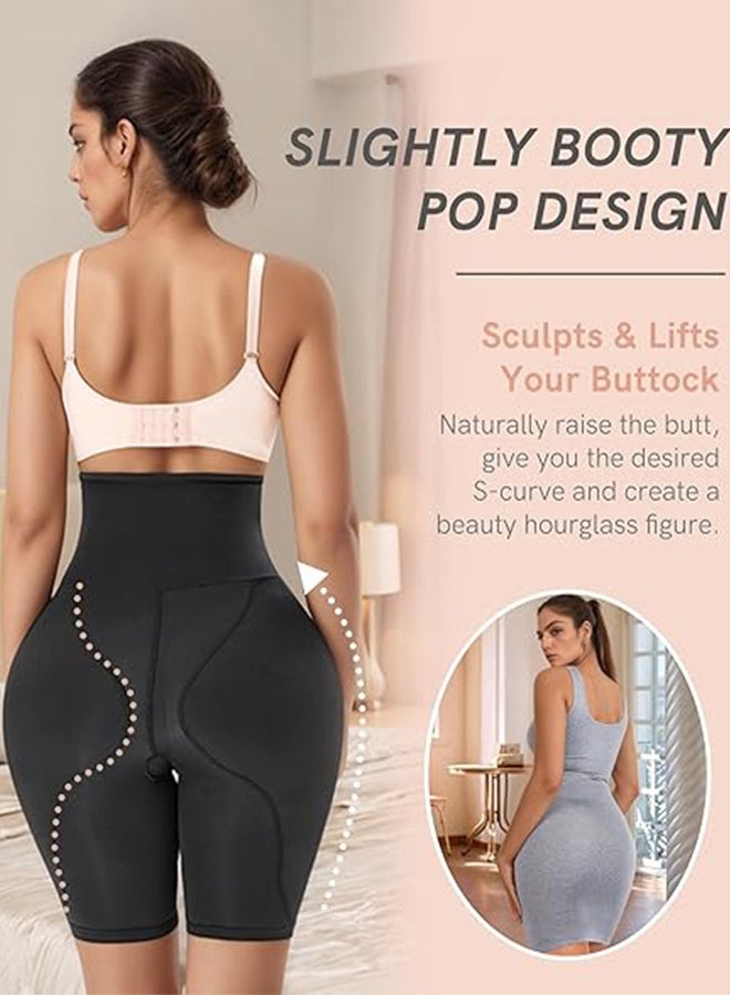 جُودِيَّة بنطلون مبطن لردف الفخذ، سروال داخلي مبطن لتعزيز الوركين، شورت مشد مع تحكم بالبطن ووسادات للمؤخرة لتكبير المؤخرة - Image 5