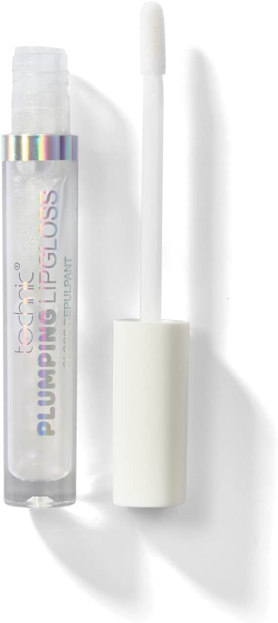 Technic Plumping Lip Gloss Invigorating Clear Volumising Plump Effect For Fuller and Softer Lips Natural HighShine Formula for a Perfect Pout - Image 1