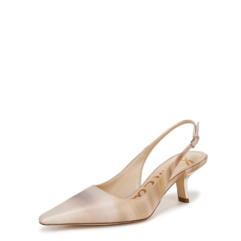 Sam Edelman Women's Bianka Sling Pump, Natural Stripe Multi, 8