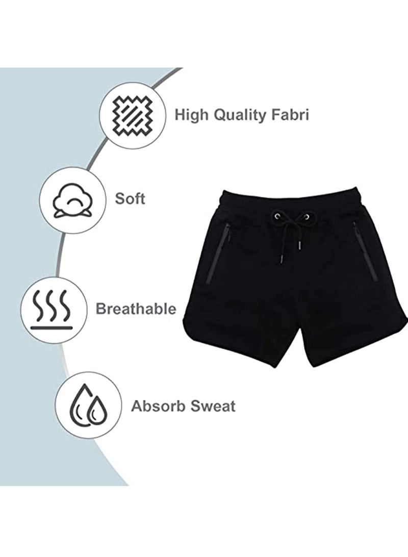 SOLARAE Men's Gym, Workout Shorts, Weightlifting, Squatting Short Fitted, Training Jogger with Pocket Quick Dry, Gym, Naturally breathable and Cool, Not Tight, Essential for Sports and Fitness（M） - Image 2