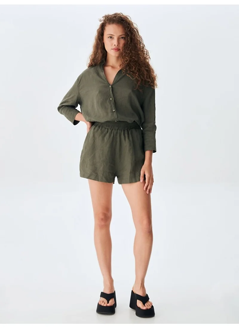 LTB Women's Green Shorts