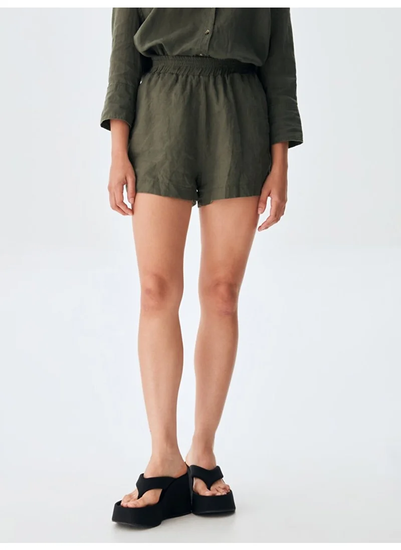 LTB Women's Green Shorts
