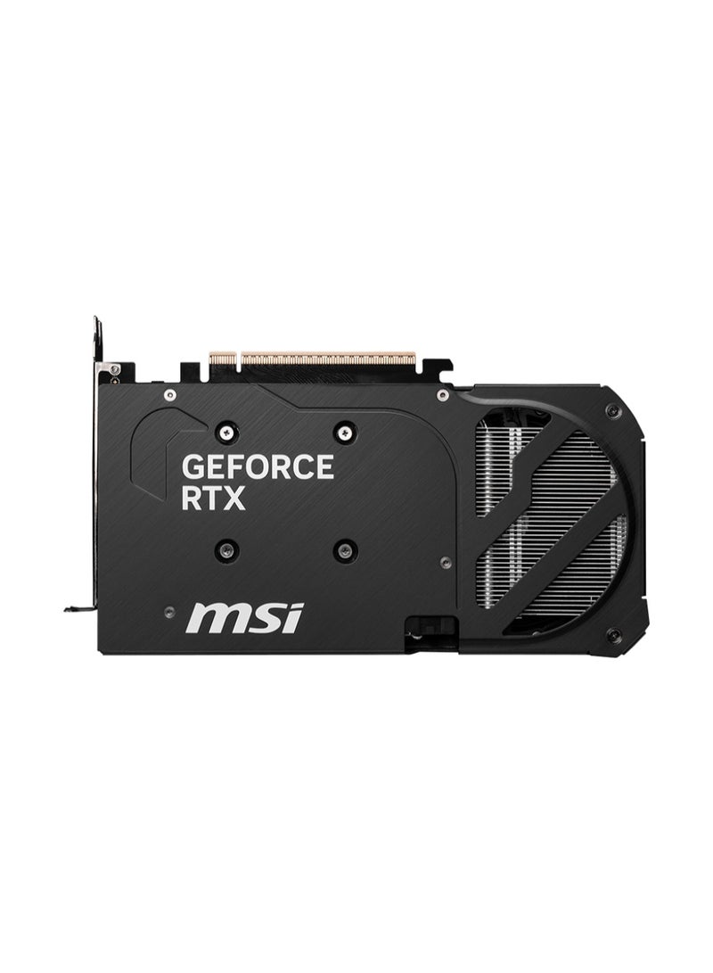 MSI GeForce RTX 5060 Ti 16GB GDDR7 SHADOW 2X OC PLUS Graphics Card – Dual Fan, DLSS 4, Ray Tracing, 4608 CUDA Cores, Boost Clock 2617 MHz, PCIe 5.0, HDMI 2.1b & 3x DisplayPort 2.1, 128-bit, 672 GB/s Bandwidth, VR-Ready, 8K UHD Support, Black | 912-V535-029  - Image 4