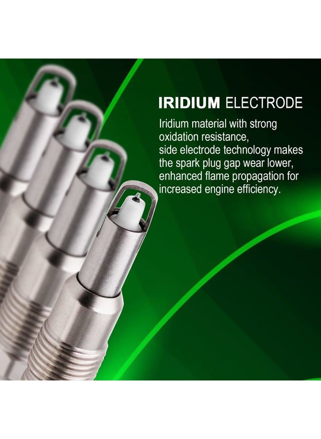 Engine Dancer Iridium Platinum Spark Plug SP546 Upgraded Design Compatible with - 05-08 Expedition 5.4L 04-08 F-150 F-250 Super Duty , 05-08 Navigator 5.4L Triton V8 Engine - Image 2