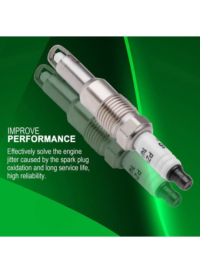 Engine Dancer Iridium Platinum Spark Plug SP546 Upgraded Design Compatible with - 05-08 Expedition 5.4L 04-08 F-150 F-250 Super Duty , 05-08 Navigator 5.4L Triton V8 Engine - Image 4