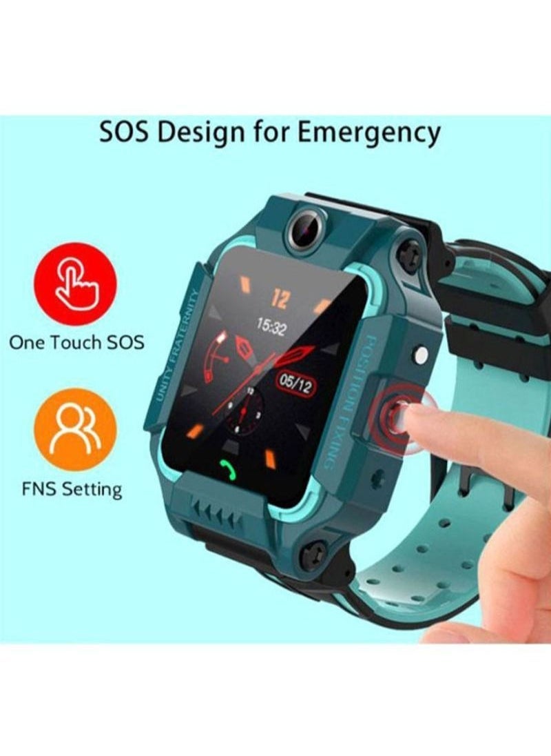 Smart 2030 ساعة ذكية SZ6F خضراء/سوداء - Image 3