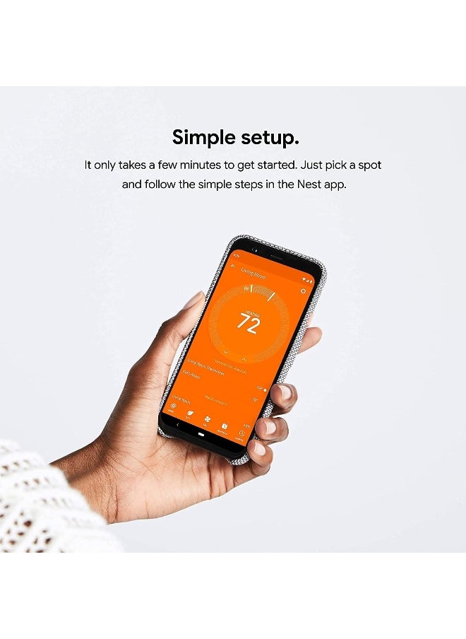 Nest - Nest T5000SF Smart Home Temperature Sensor - White - Image 1