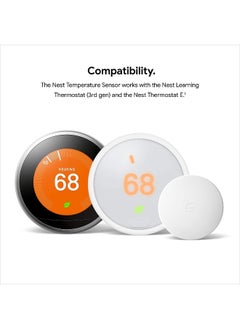 Nest Nest T5000SF Smart Home Temperature Sensor - White  - Image 3