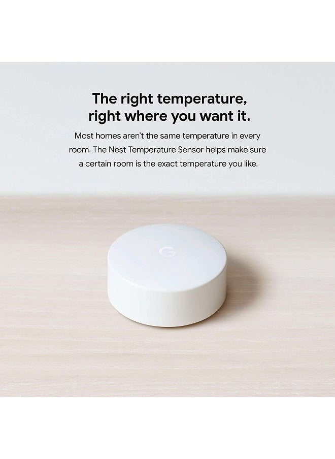 Nest - Nest T5000SF Smart Home Temperature Sensor - White - Image 1