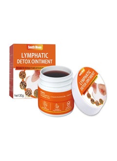 Lymph Nodes Care Ointment, Detox Lymphatic Drainage Massage Cream Pain Relief for Neck Behind Ear Underarm Skin 30g