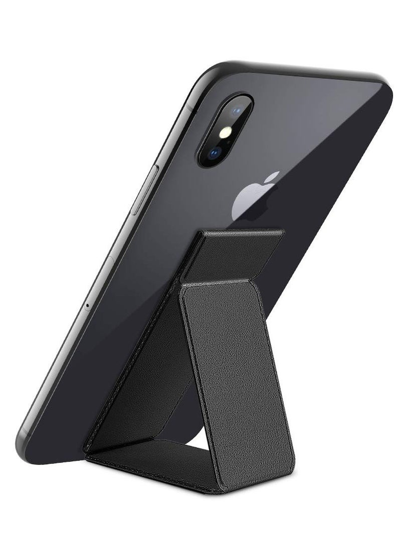 Strong and stable foldable mobile phone grip and stand, finger holder, suitable for all phones Silver - multicolor - Image 3