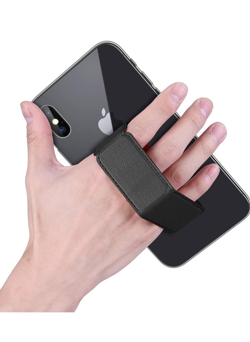 Strong and stable foldable mobile phone grip and stand, finger holder, suitable for all phones Silver - multicolor - Image 2