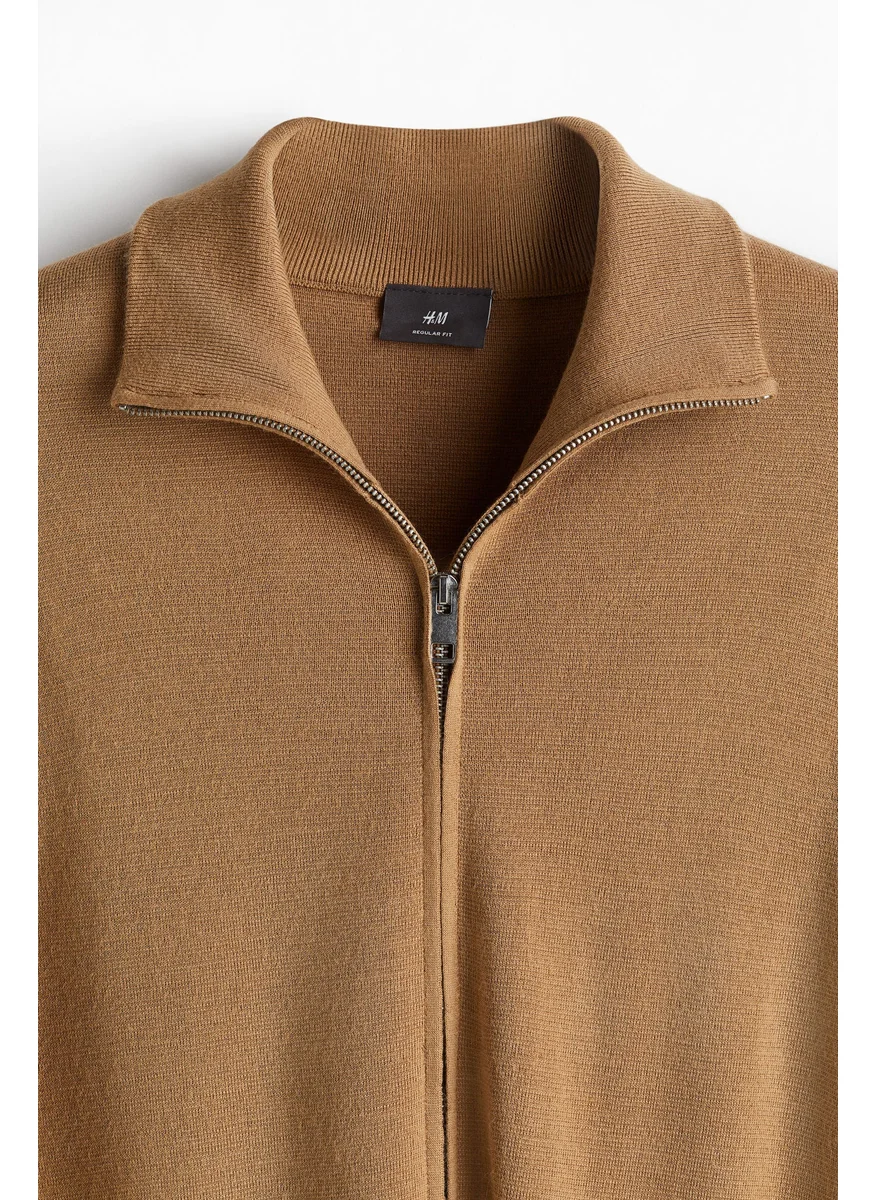 اتش اند ام Zip Cardigan