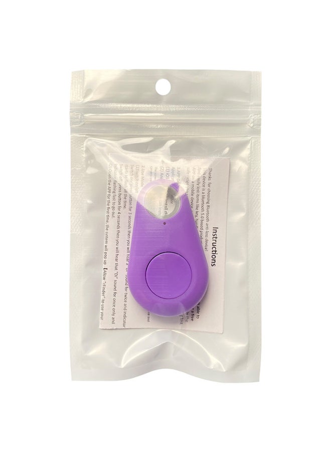 Neutral Water Drop Bluetooth Anti-loss Device Keychain Alarm Mobile Phone Tracking Finder Key Finder - Image 1