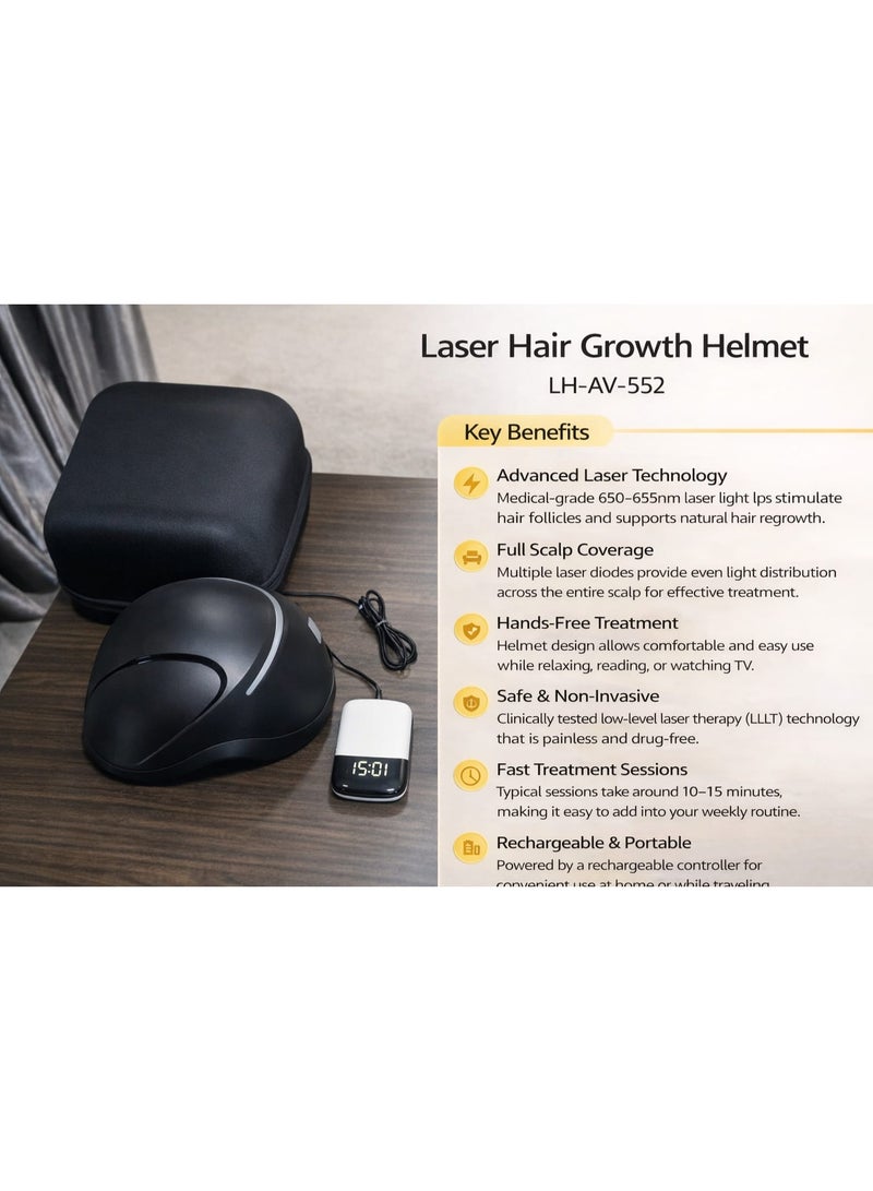 Altivox Laser Hair Growth Helmet - Image 4