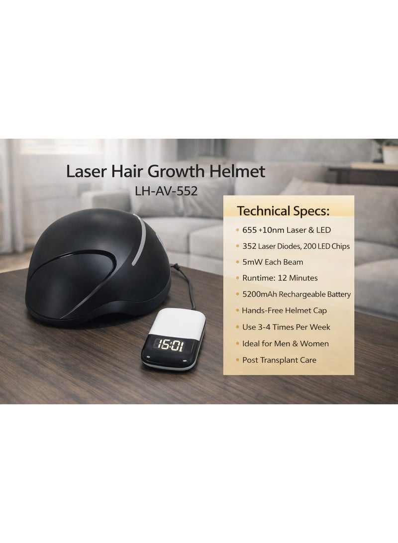 Altivox Laser Hair Growth Helmet - Image 3