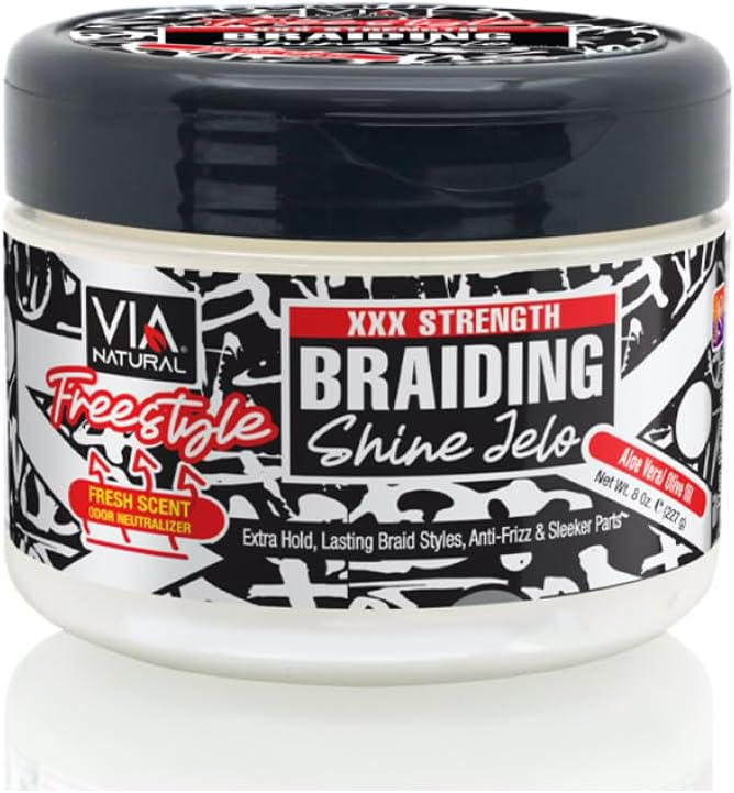 HB Via Natural Freestyle Braid Shine Jelo 227g
