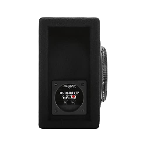 Skar Audio EVL-1X65D4-V-LP 6.5" 400 Watt Low Profile Slot Port Loaded Car Subwoofer Enclosure - Image 5