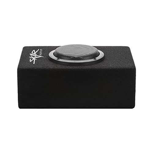 Skar Audio EVL-1X65D4-V-LP 6.5" 400 Watt Low Profile Slot Port Loaded Car Subwoofer Enclosure - Image 3