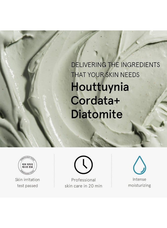 ONE THING Houttuynia Cordata Modeling Pack 0.7 Oz * 7 Masks | Facial Powder Peel Off Mask For Hydrating Cooling Soothing Acne Prone Oily Skin Redness Breakout Relief Refine Pores | Korean Face Mask - Image 3