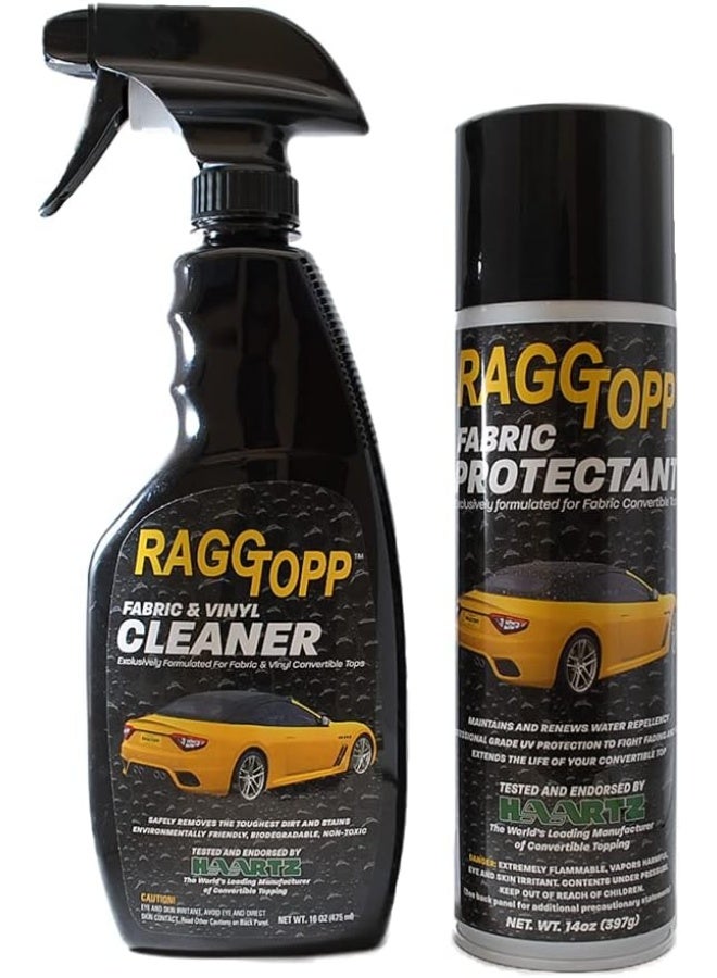 Raggtopp Raggtopp Convertible Top Care Kit - Fabric Cleaner and Protectant  - Image 1