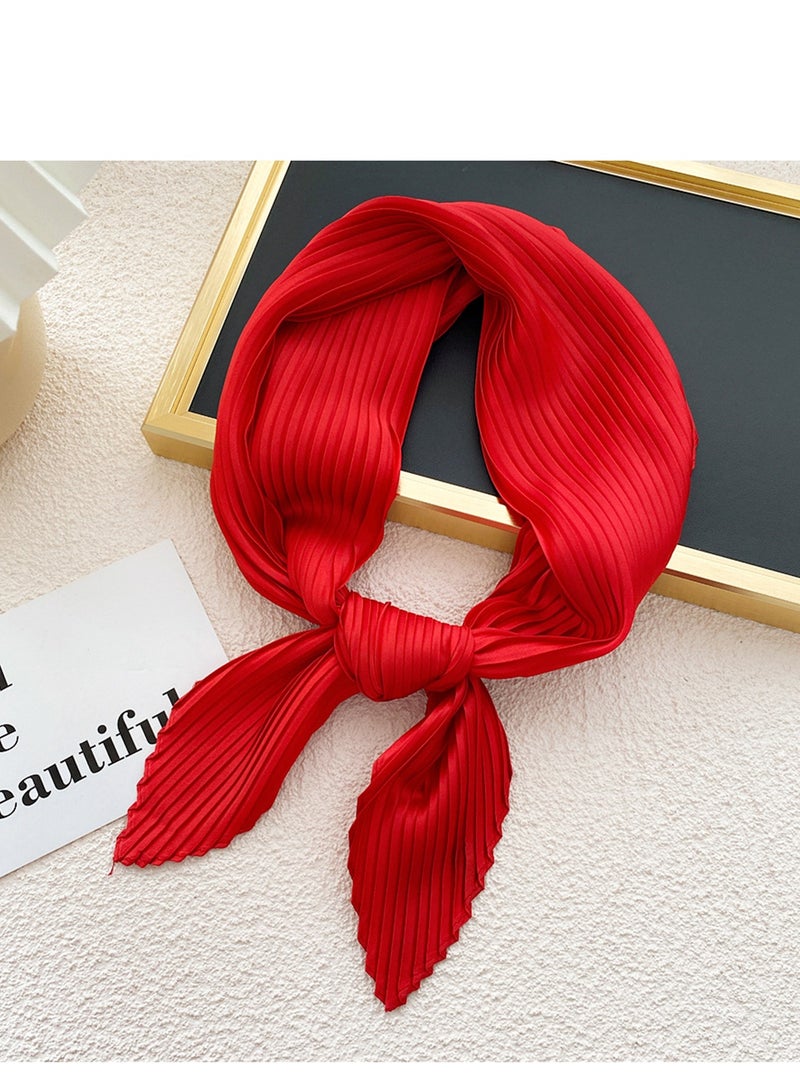 آي إس آي وشاح نسائي، وشاح نسائي، وشاح رأس مطوي معيّن الرأس يلتف أوشحة منديل باندانا - Image 4