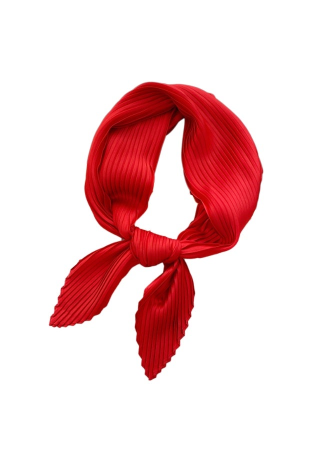 آي إس آي وشاح نسائي، وشاح نسائي، وشاح رأس مطوي معيّن الرأس يلتف أوشحة منديل باندانا - Image 2