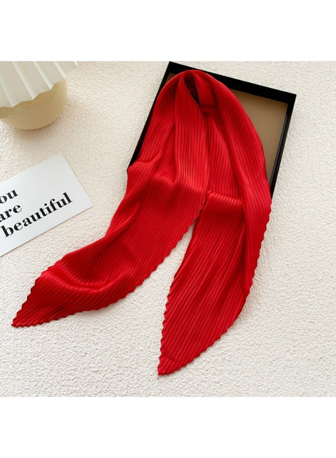 آي إس آي وشاح نسائي، وشاح نسائي، وشاح رأس مطوي معيّن الرأس يلتف أوشحة منديل باندانا - Image 3