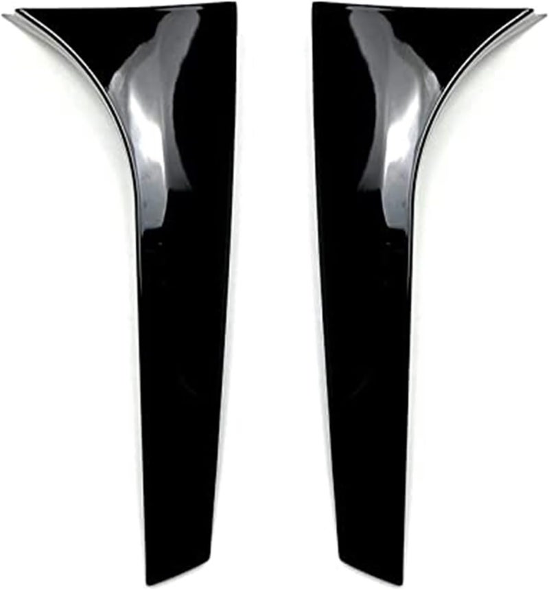 DEMULAX Gloss Black Rear Window Side Spoiler Wing - Image 1