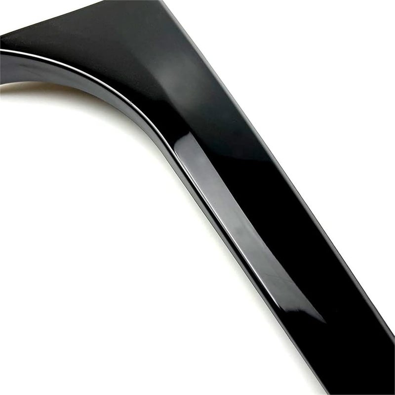 DEMULAX Gloss Black Rear Window Side Spoiler Wing - Image 5