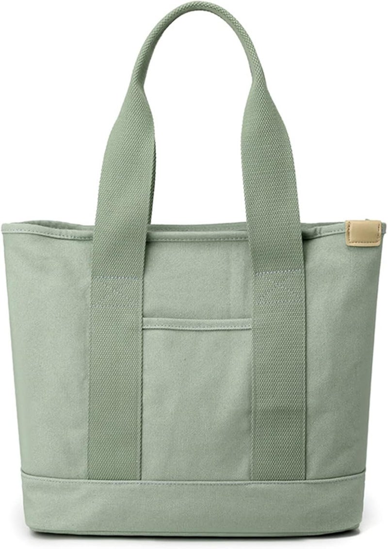 cheekyglo Large Capacity Multi-Pocket Handbag, Canvas Tote Bags Travel Bags Handbags With Zipper And Pockets for Women - Image 1
