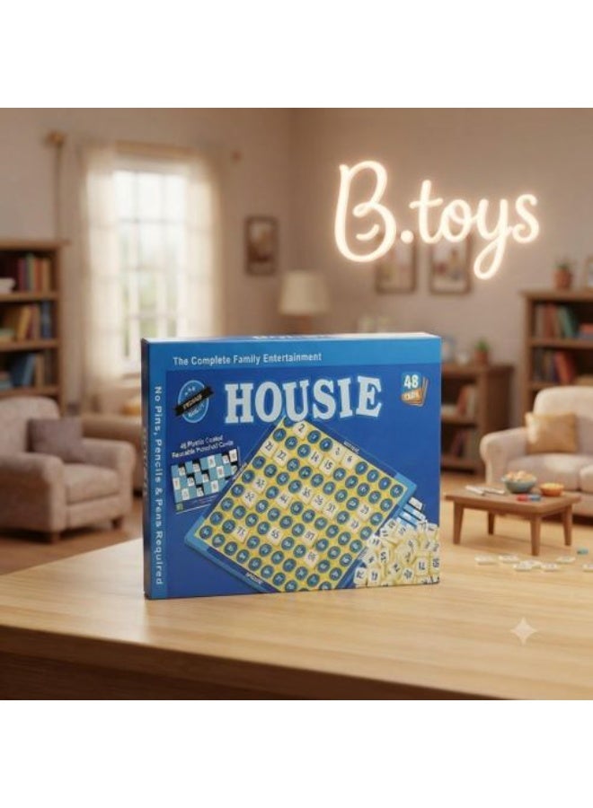 Housie Board Game Set - Premium Family Entertainment