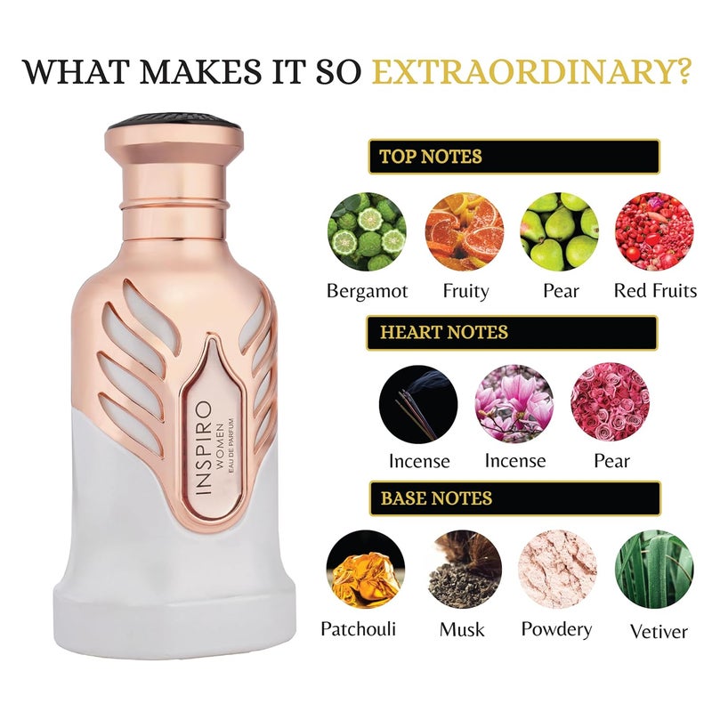 RiiFFS INSPIRO WOMEN Eau de Parfum -100ml - Image 5