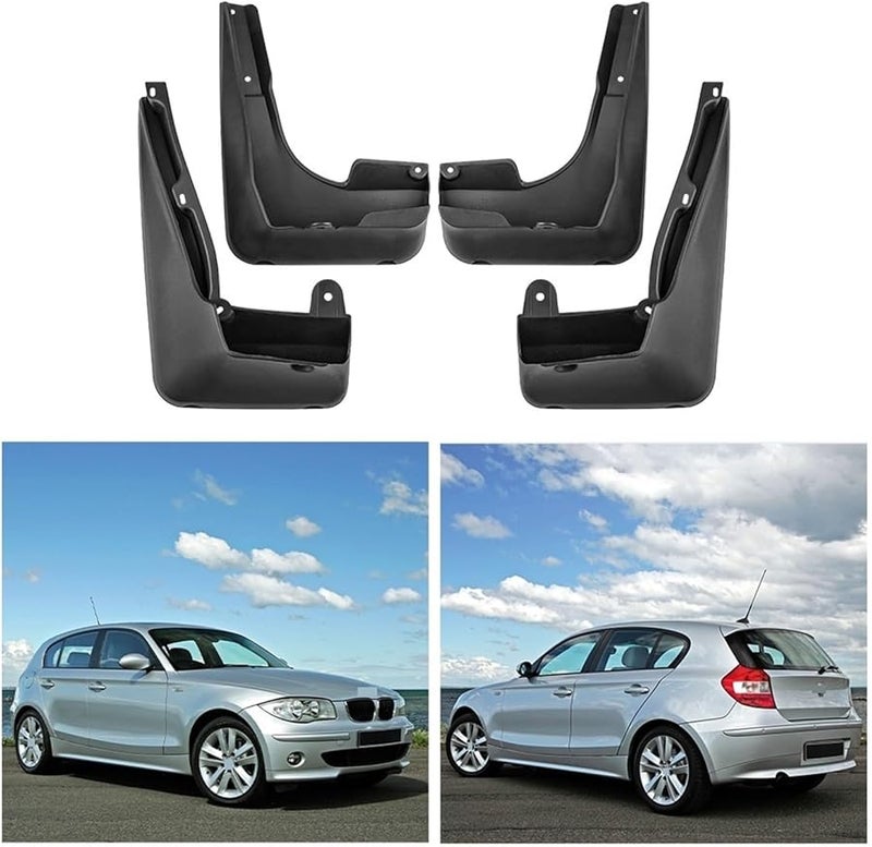 BMW 1 Series E87 120i 2007 2011 Front Rear Fender Splash Guard Set - Image 3