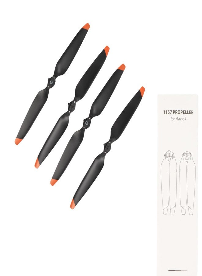 Taoke 2 Pairs Propellers Compatible with DJI Matrice 4/4T/4E, Quick Release Propeller Blades - Image 2