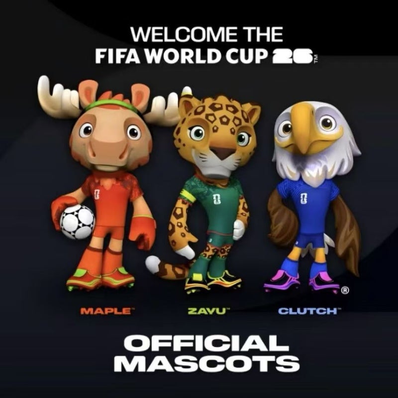 مجموعة تميمة كأس العالم 2026 المحشوة - Image 1