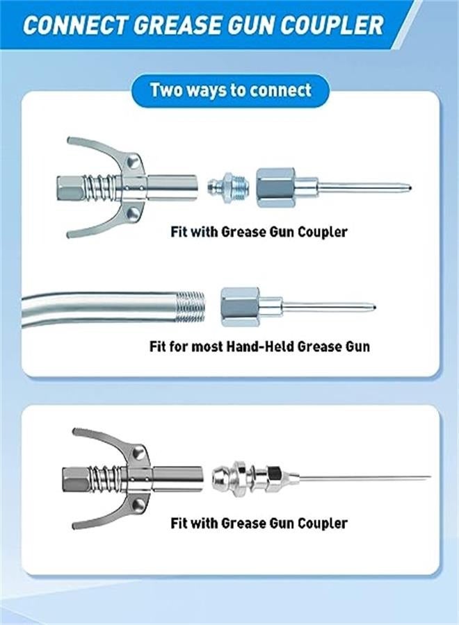 5 Pack Grease Gun Needle Tip, Grease Needle Nozzle, Needle Grease Dispenser, Needle Grease Fitting, Grease Needle Injector - Image 5