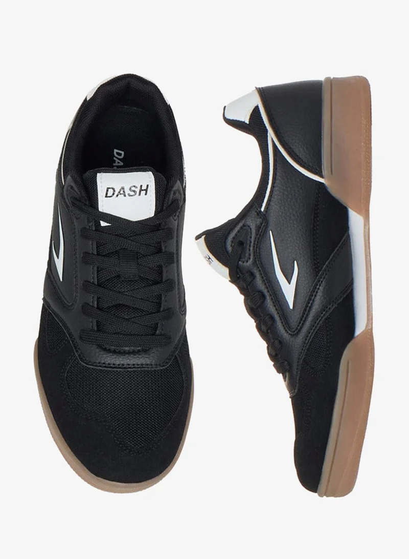 Dash Panelled Lace-Up Sports Shoes