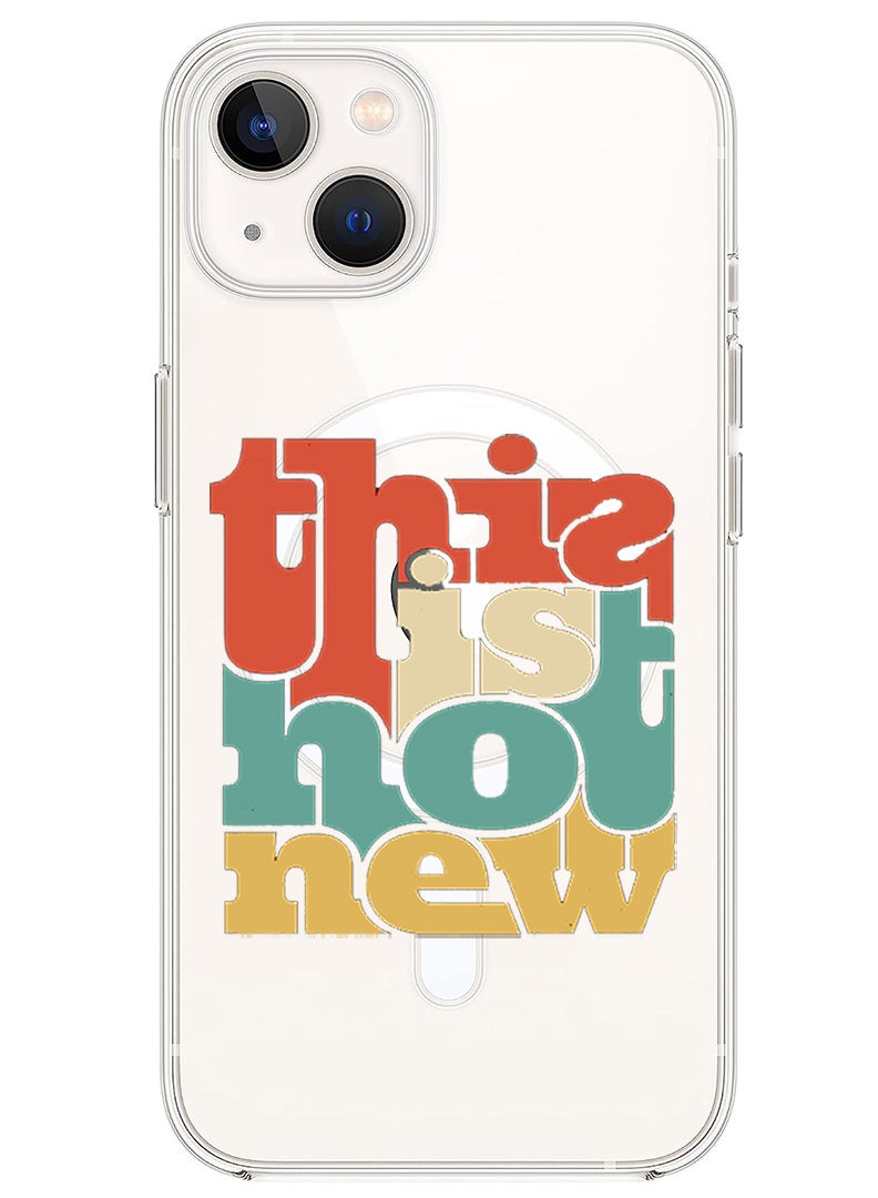 Theodor Magnetic Case for iPhone 14 6.1-inch Compatible with MagSafe Wireless Charging, Shockproof Phone Bumper Cover This is not new copy - Image 1