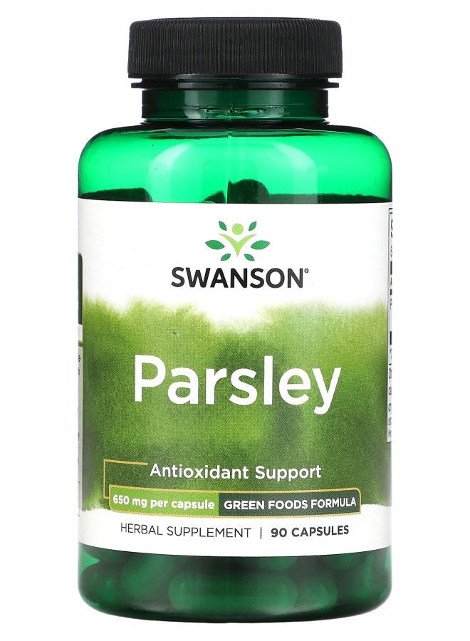 SWANSON Parsley 650 mg  90 Capsules