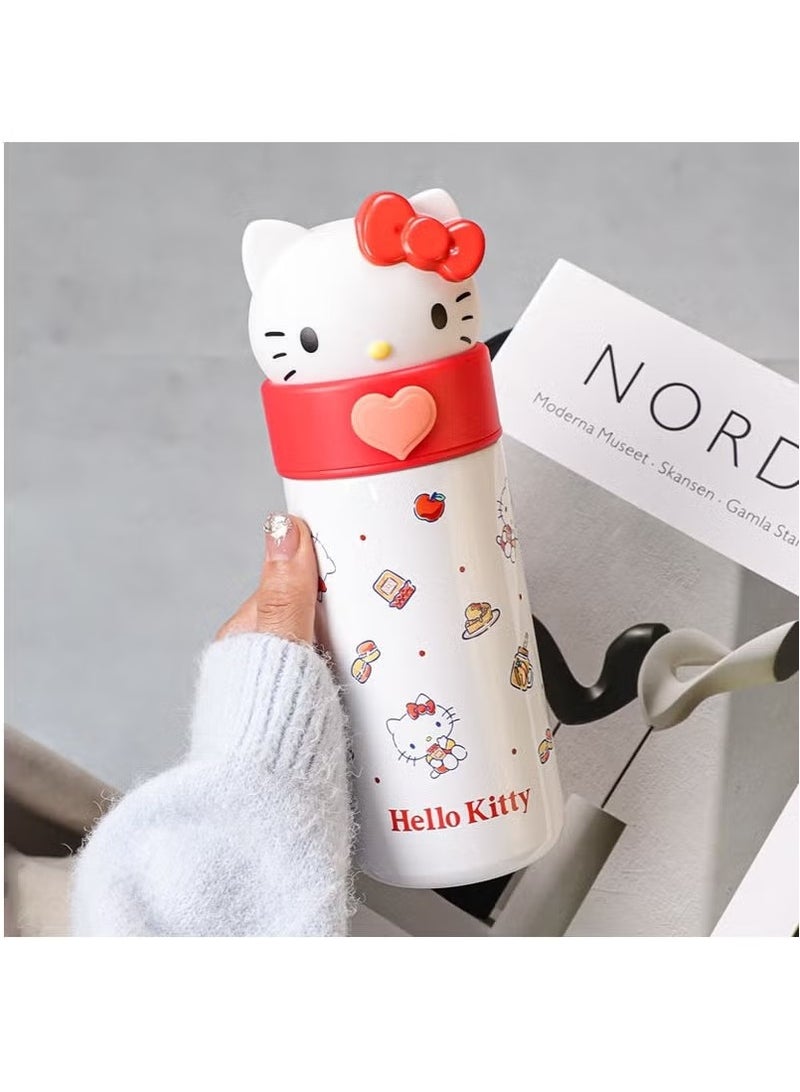 هالو كيتي كوب ماء هيلو كيتي من الفولاذ المقاوم للصدأ 316 معزول بدرجة الطعام 350 مل - Image 1