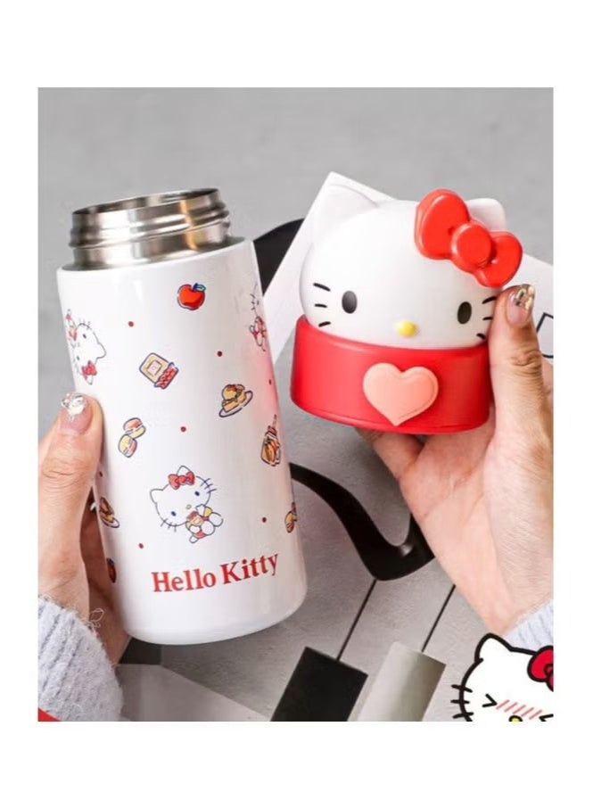 هالو كيتي كوب ماء هيلو كيتي من الفولاذ المقاوم للصدأ 316 معزول بدرجة الطعام 350 مل - Image 2