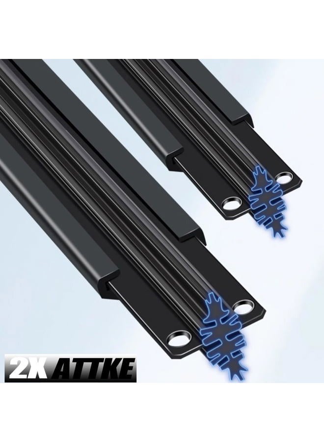 ATTKE OEM Quality Front Windscreen Wiper Blades for Chevrolet Impala 2013-2020/Dodge Journey 2010-2019/Ford Fusion 2006-2012 (24″+19″ Front Windshield Wiper Blade Set) - Image 5