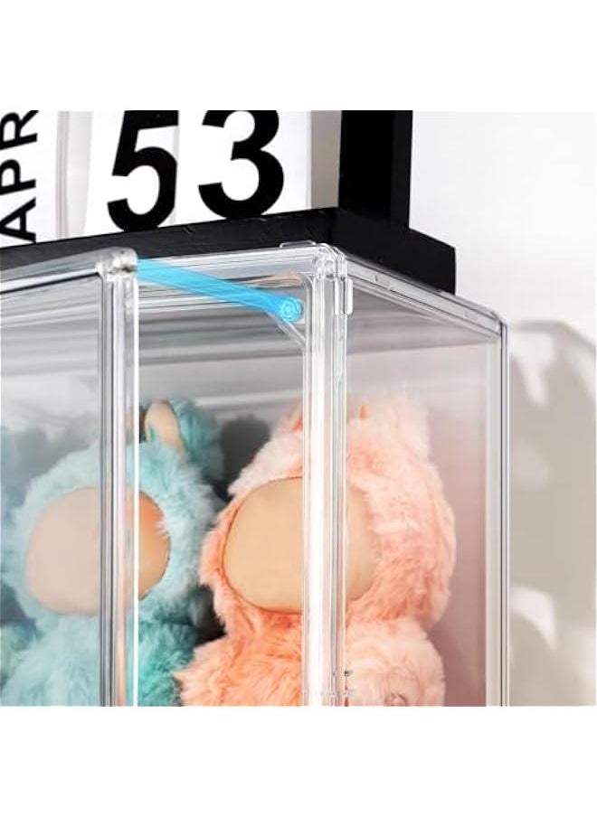 Arabest Display Case Compatible with Labubu POP MART, Acrylic Clear Display Box Shelf for POP MART Labubu Doll  - Image 5