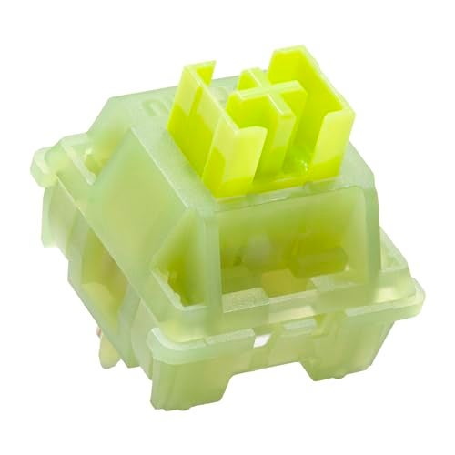 KPREPUBLIC Outemu Silent Peach V3 Switch Lemon Tactile Lime for Mechanical Keyboard POM PA66 Factory Lubed - Image 1
