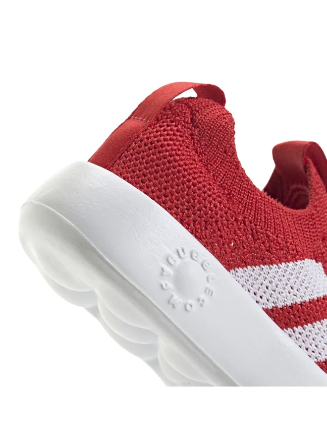 Adidas Adidas Bubblecomfy I U Red Sportswear Shoes For Kids