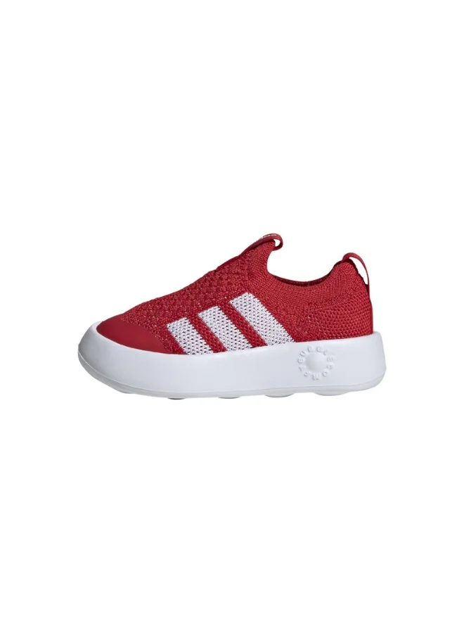 Adidas Adidas Bubblecomfy I U Red Sportswear Shoes For Kids